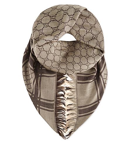 Selfridges Gucci scarf